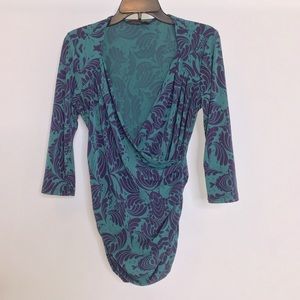 Sophia Vergara Wrap look Blouse